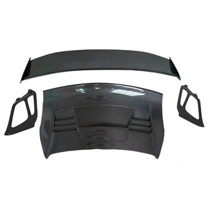 Estilo Darwinpro, cubierta de maletero de fibra de carbono 911 <span class=keywords><strong>GT</strong></span> <span class=keywords><strong>3</strong></span> <span class=keywords><strong>991</strong></span> para Porsche <span class=keywords><strong>991</strong></span> 911 - Product Image 5