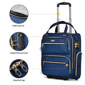 <span class=keywords><strong>Sac</strong></span> de <span class=keywords><strong>voyage</strong></span> à <span class=keywords><strong>roulettes</strong></span> télescopique multifonctionnel en nylon <span class=keywords><strong>ultra</strong></span>-<span class=keywords><strong>léger</strong></span>, grande capacité, nouveau style transfrontalier, avec fermeture éclair - Product Image 6