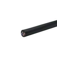 Cable de alimentación de cobre CU/PVC/PVC RVV de 2, 3, 4, 5, 6 núcleos, 1.0, 1.5, 2.5, 4 mm², con cubierta blanda, flexible, para instalación eléctrica