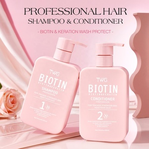Set de Cuidado Capilar con Biotina TWG: Champú <span class=keywords><strong>y</strong></span> <span class=keywords><strong>Acondicionador</strong></span> con Biotina, Mascarilla de Queratina, Aceite Capilar con Biotina para Mayor Grosor <span class=keywords><strong>y</strong></span> Fortaleza, Champú Anticaspa - Product Image 2