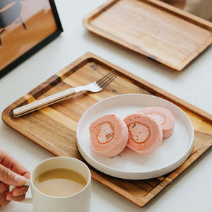 Nueva bandeja y platos de madera, artesanía india, vajilla, platos para aperitivos, platos de madera de la India, decoración. - Product Image 1