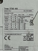 Interruptor de Circuito Xt5s400 Tmax 1sdh002011a1002 Plc
