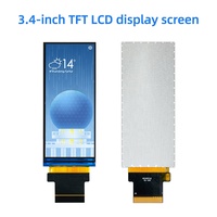 3,4-Zoll-High-Definition-TFT-RGB-Streifen-Bildschirm ST7701S-Schnittstelle 412x960 Treiber-Farb-LCD-Module
