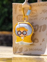 Jotoys Qkid Actividades al Aire Libre Animal Crossing Fantasía Ciencia Ficción Figuras de Peluche Caja Sorpresa de 6 Piezas Colgante de Peluche de Moda