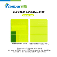 Solvant de colorant acide jaune fluorescent de Ranbar 8G vert 5 pour des colorants de textile dans le colorant fluorescent d'aspect de poudre