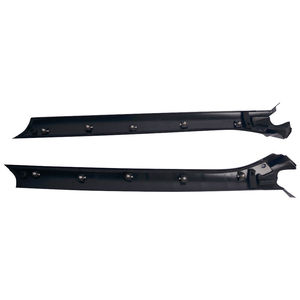 Tira de fijación para el pilar de la ventana del coche, para Land Rover Range Rover 06-13, par negro, pieza de repuesto para reparación - Product Image 2