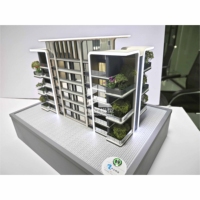 Un nuevo tipo de modelo de escala de construcción aplicable a la industria inmobiliaria, muestra de modelo de escala de construcción modelo arquitectónico