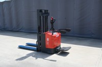 Gerbeur double palettes électrique HELI 1,5 tonne 2 tonnes 1500 kg, gerbeur à double fourche électrique 4,5 m de levage, autoporté, entièrement électrique, CE ISO, pour entrepôt
