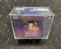 Boîte de présentation en acrylique transparente moderne sur mesure pour jeu de cartes One Piece OP 02 Booster avec montage facile