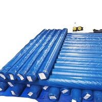 Fabricant professionnel de haute qualité en gros Top vente largement utilisé 10*20 m bâche en toile plastique