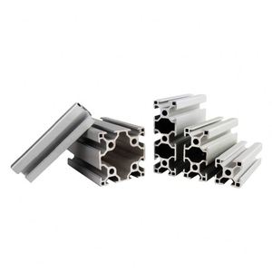 Perfiles de Aluminio Extruido Industriales ZHENGHE 6063 T5 Ranura en T CNC 4040 Perfil de Extrusión Cuadrado de Aleación para Doblado, Corte y Soldadura - Product Image 2