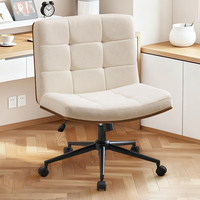 Chaise de bureau pivotante intelligente de haute qualité, 200 kg, sur mesure, pour visiteurs, avec pieds croisés et roulettes, pour bureau à domicile