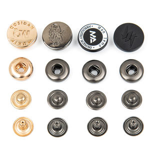 Botón a Presión de Metal Personalizado con Logotipo, de 4 Partes, de 15 mm, para Ropa - Product Image 4