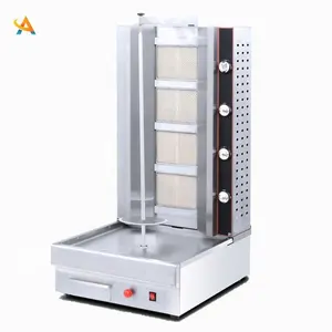 Lò Nướng Bbq Bằng Than OEM Máy Nướng Thịt Gà Máy Nướng Bbq Cầm Tay Ngoài Trời Lò Nướng Than Cho Người Hút Thuốc Shawarma Bán Buôn