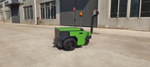 WELIFTRICH Mini Tractor de Remolque Eléctrico a Batería de 1.5 Toneladas con Batería de Plomo-Ácido de 210AH 24V, Longitud de Horquilla de 1000mm, Capacidad de Subida de 0.4 Grados - Product Image 4