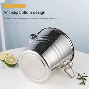 Yolecen fabrika toptan paslanmaz çelik için şampanya kovası binoral şarap ve bira buz kovası partiler için - Product Image 5