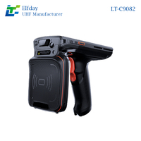 Lecteur de stock portable GPS RFID UHF avec module C9082 E710, protocole 6C, matériau ABS, distance de lecture 0-25m, système d'exploitation Android 11