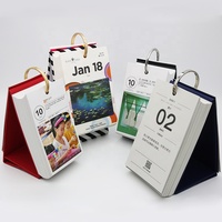 Calendriers personnalisés de 365 jours bureau maison perpétuel Table quotidienne bureau Mini calendrier 2022