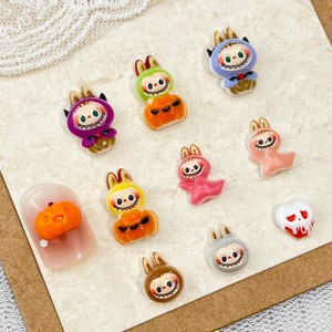 Personaje de dibujos animados de Halloween bosque elfo arte encantos líder Tribal calabaza fantasma decoraciones Diy Ballet uñas Accesorios - Product Image 5