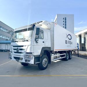 Экспортный грузовик-рефрижератор для перевозки рыбы, <span class=keywords><strong>20</strong></span> тонн, 6x4, дизельный морозильник, регриформированный фургон - Product Image 2