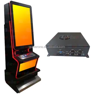 מחיר סיטונאי חם מכירה מחיר 32 "מסך מגע משחקים משחק מכונת משחק מתכת ארון