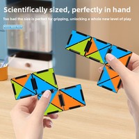Cubo Mágico Transformable, Juguete de Rompecabezas Divertido para Adolescentes y Adultos