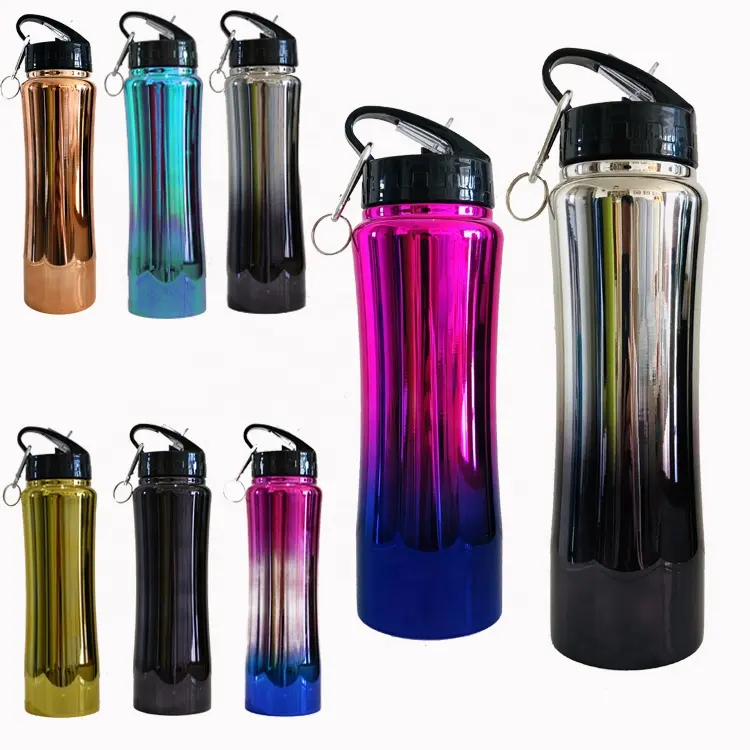 2023 top seller portable bulk stainless steel drinking bottle water bottles with custom logo flip lids and straw for sport