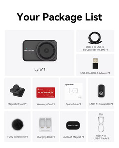 กล้อง Hollyland Lyra 4K Ultra HD CMOS Sensor Network Camera Combination รองรับการบันทึกภาพความละเอียด 4K Ultra HD บันทึกทุกรายละเอียดด้วย Stu - Product Image 6