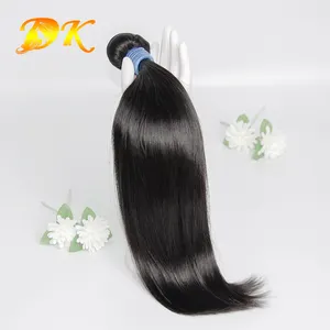 High Quality Wholesale Price Real Virgin Human Indian Hair Bone Straight Weave horse tail hair ponytail 40 inch Can Be Dyed