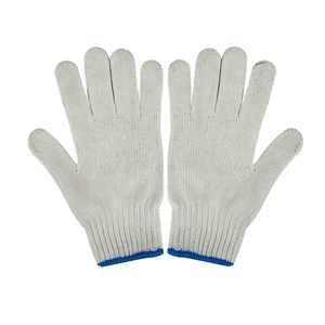 ถุงมือทำงานในสวน ระบายอากาศได้ดี ทนทาน น้ำหนัก 450 กรัม-1000 กรัม/โหล  ขนาด 7/10 เกจ ผลิตจากผ้า CVC 80% คอตตอน + 20% โพลีเอสเตอร์ หรือ TC (40% คอตตอน + 60% โพลีเอสเตอร์) - Product Image 1