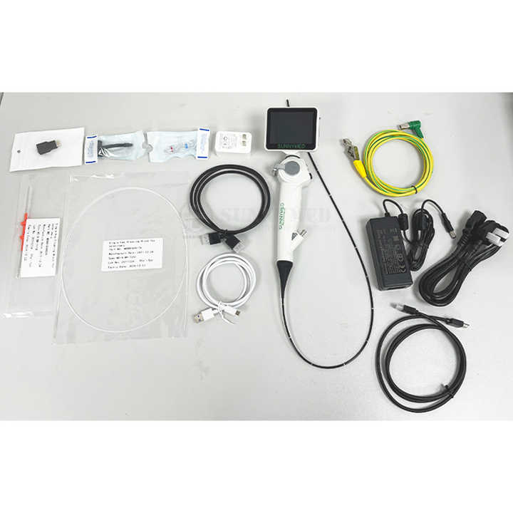 Medical 2.8mm Video Urology Endoscope with 180-270° Bending