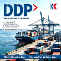 Logística de Carga DDP Confiable, Servicio Puerta a Puerta LCL y FCL de China a la UE, Alemania/Francia/Reino Unido