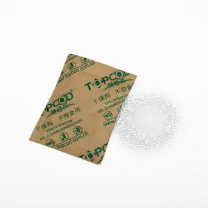 Paquets de gel de silice sac de perle de bidon de stockage de déshydratant super sec 0.5g 1g 2g 5g 200g boîte de déshydratant de gel de silice pour la nourriture