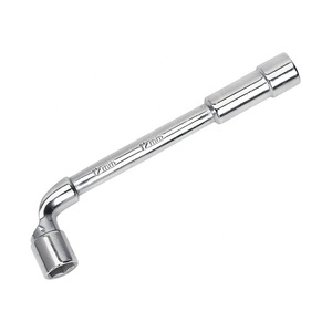 Llave de tubo en forma de L de 6-19 mm, llave perforada manual hexagonal exterior tipo codo para tuberías en forma de 7 - Product Image 1