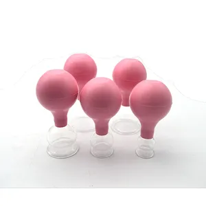 Ventouse de Massage traditionnel chinois, en Silicone, pour les ensembles de thérapie