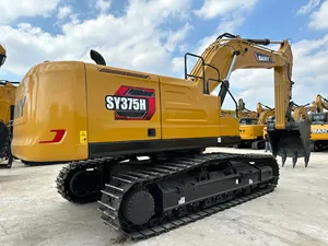 Excavadora de cadenas SY375H de alto rendimiento, potente, confiable y de uso pesado para minería y construcción, en oferta especial de fábrica. - Product Image 4