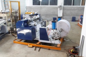 GPF-1100 CuộN bán tự động để cuộn giấy Fax ATM rạch và tua lại máy rạch giấy nhiệt - Product Image 4