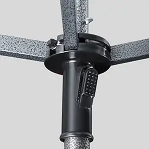 Sombrilla de gran revestimiento plateado para exteriores, sombrilla cuadrada resistente para <span class=keywords><strong>patio</strong></span> y jardín, restaurante, novedad - Product Image 6