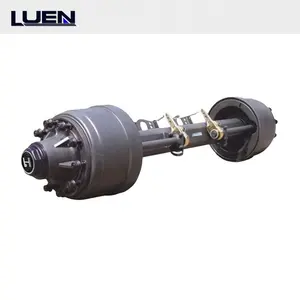 Heavy duty semi trailer truck parts tube 127mm axles 13T fuwa axle for sale