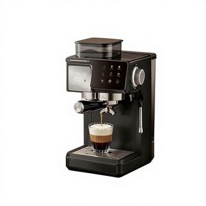 Nueva Cafetera Automática Espresso con Bomba de Presión de 15-20 Bares, Molinillo y Vaporizador de Leche - Product Image 2