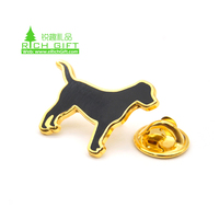 Créez votre propre épinglette en émail personnalisée en alliage de zinc, motif chien de dessin animé, animal, anime, avec impression sérigraphique 2D 3D