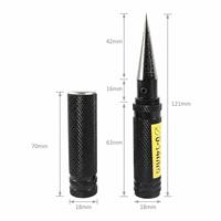 Perforateur de trous TEBAK en acier pour outils de voiture, 0-14 mm, noir, pour outils RC, perceuses de carrosserie automobile