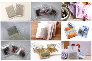 Bolsa interior de papel de filtro de nailon pequeño automático Autompack y bolsa de sobre de té exterior con máquina de embalaje de etiquetas - Product Image 6