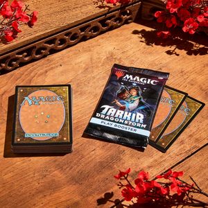 JCY <span class=keywords><strong>Magic</strong></span> Tarkir Dragonstorm - Boîte de boosters (30 paquets de 15 cartes chacun) Garantie Foil - Product Image 4
