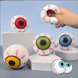 JITENG Bolas Antiestrés con Diseño de Ojos Sangrientos, Juguetes Relajantes de Liberación Lenta. - Product Image 6
