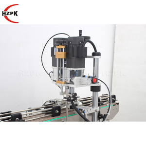 Machine de capsulage et de scellage automatique HZPK pour flacons de 30 ml en plastique ou verre (eau, parfum, PET) avec bouchon à vis - Prix - Product Image 3