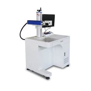 Machine de marquage laser à fibre professionnelle de bureau (20W/30W/50W) - Gravure haute vitesse pour bouteilles en plastique, tuyaux et emballages - Product Image 3