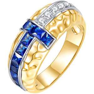 Orecchini a Cerchio con Accenti Blu per Donne, Design Geometrico, Accessori per Orecchie da Indossare Quotidianamente - Product Image 3