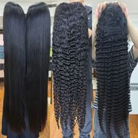Perruque en Cheveux Indiens Bruts Vierge, Dentelle HD, 100% sans Colle, Cheveux Humains avec Cuticules Alignées, Perruques Frontales en Dentelle pour Femmes Noires