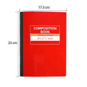 Quaderno B5 da 200 Pagine Tinta Unita, Righe Singole, Quadretti, Righe Doppie, Quaderni a Righe per Scuola, Regali Promozionali - Product Image 1